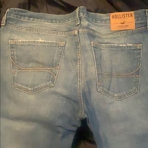 Men’s Hollister W 38 x L 36 pre washed jeans